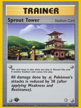 Sprout Tower (97/111) [Neo Genesis 1st Edition]