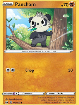 Pancham (072/159) [Sword & Shield: Crown Zenith]