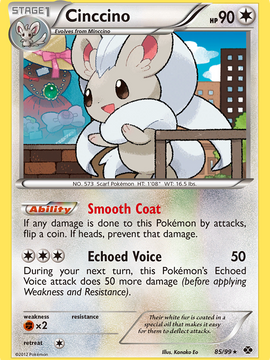 Cinccino (85/99) [Black & White: Next Destinies]