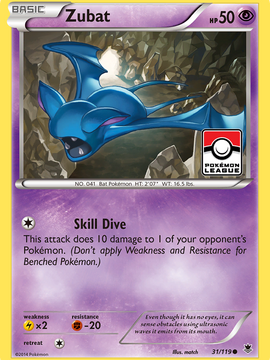 Zubat (31/119) [XY: Phantom Forces]