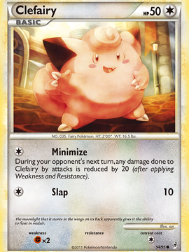 Clefairy (54/95) [HeartGold & SoulSilver: Call of Legends]