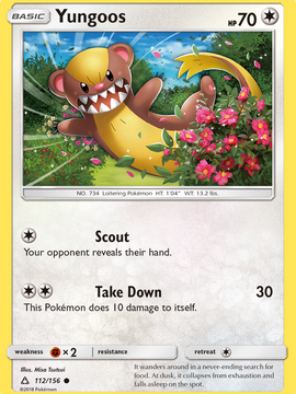 Yungoos (112/156) [Sun & Moon: Ultra Prism]