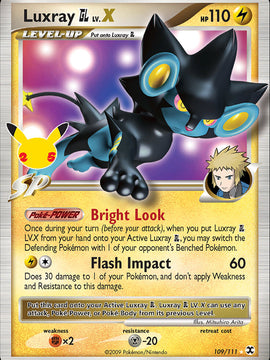 Luxray GL LV.X (109/111) [Celebrations: 25th Anniversary - Classic Collection]