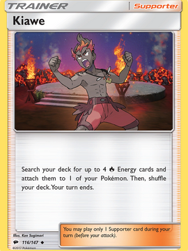 Kiawe (116/147) [Sun & Moon: Burning Shadows]