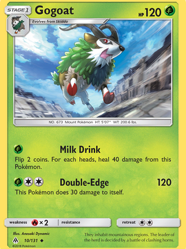 Gogoat (10/131) [Sun & Moon: Forbidden Light]