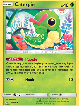 Caterpie (2/214) [Sun & Moon: Unbroken Bonds]