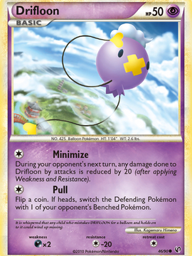 Drifloon (46/90) [HeartGold & SoulSilver: Undaunted]