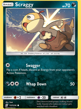 Scraggy (137/236) [Sun & Moon: Unified Minds]