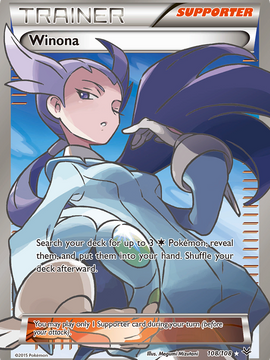 Winona (108/108) [XY: Roaring Skies]