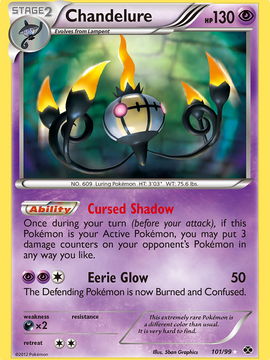 Chandelure (101/99) [Black & White: Next Destinies]