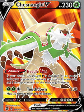 Chesnaught V (171/195) [Sword & Shield: Silver Tempest]