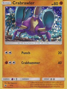 Crabrawler (7/12) [McDonald's Promos: 2017 Collection]