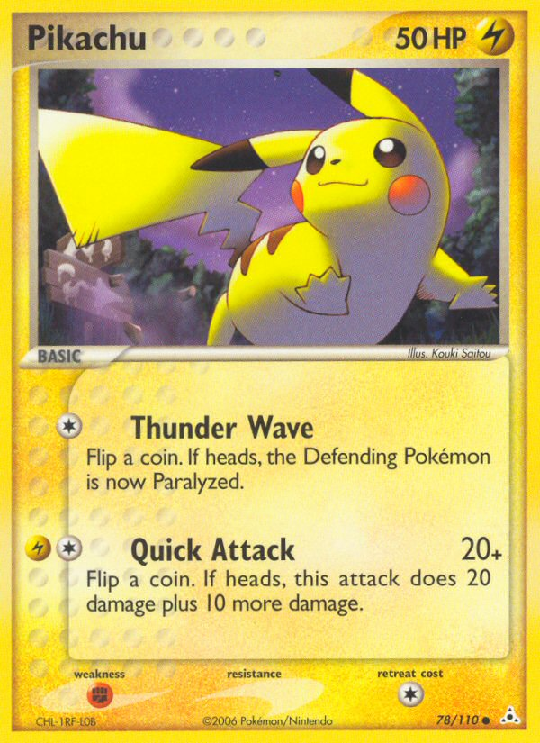 Pikachu - 94/123 (Diamond & Pearl) - Burger King Promos - Pokemon