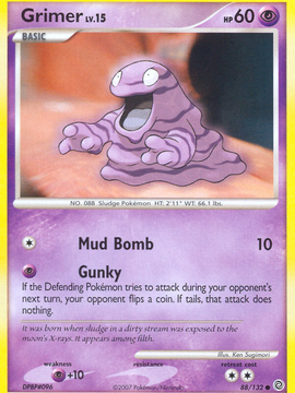 Grimer (88/132) [Diamond & Pearl: Secret Wonders]