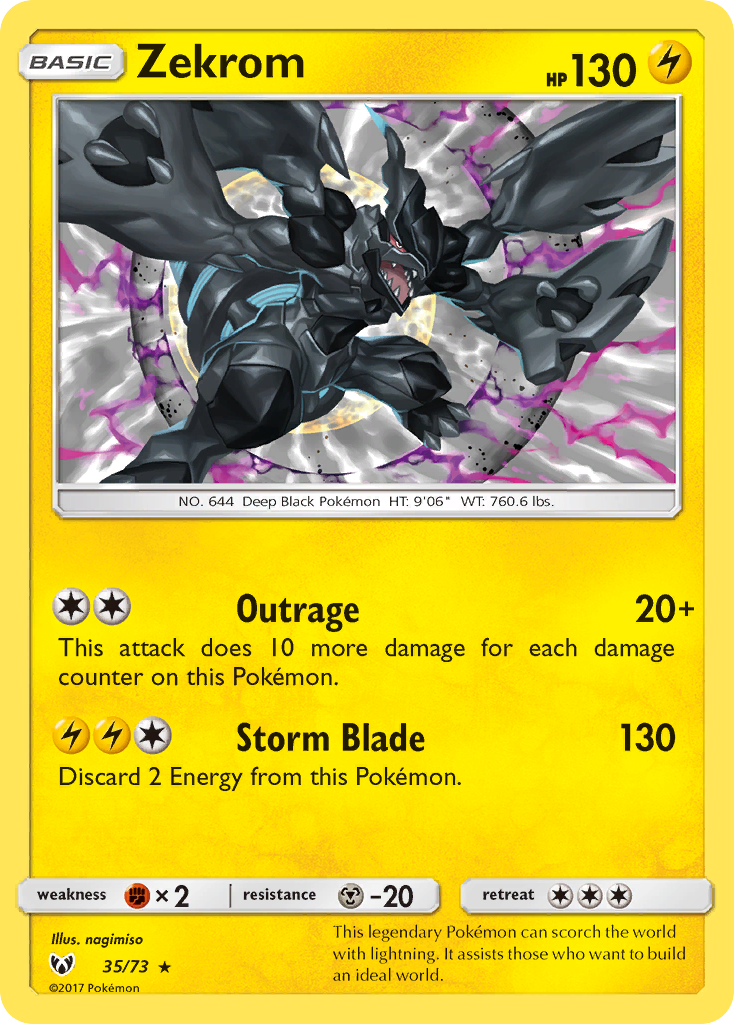 Zekrom (39/116) [Black & White: Plasma Freeze]