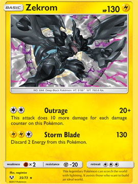 Zekrom (35/73) [Sun & Moon: Shining Legends]