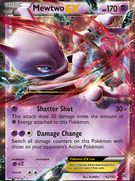 Mewtwo EX (62/162) [XY: BREAKthrough]