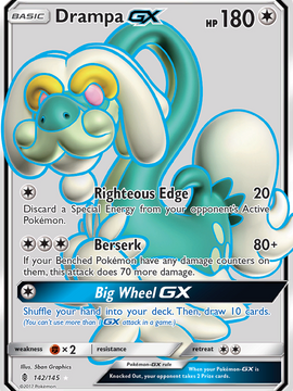 Drampa GX (142/145) [Sun & Moon: Guardians Rising]