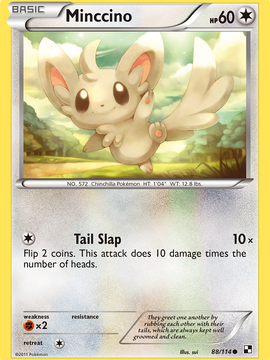 Minccino (88/114) [Black & White: Base Set]