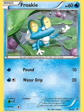 Froakie (12/39) [XY: Kalos Starter Set]