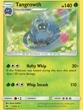 Tangrowth (2/214) [Sun & Moon: Lost Thunder]