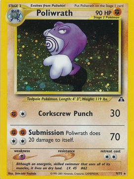 Poliwrath (9/75) [Neo Discovery Unlimited]