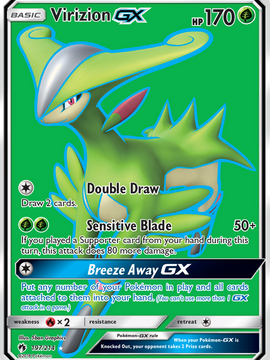 Virizion GX (197/214) [Sun & Moon: Lost Thunder]