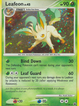 Leafeon (7/100) [Diamond & Pearl: Majestic Dawn]