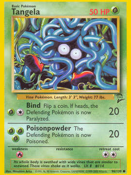 Tangela (96/130) [Base Set 2]