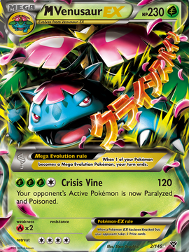 M Venusaur EX (2/146) [XY: Base Set]