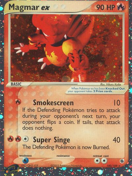 Magmar ex (100/109) [EX: Ruby & Sapphire]