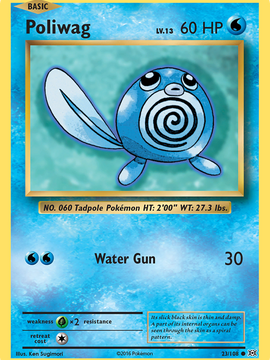 Poliwag (23/108) [XY: Evolutions]