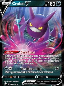 Crobat V (044/072) [Sword & Shield: Shining Fates]