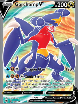 Garchomp V (178/189) [Sword & Shield: Astral Radiance]