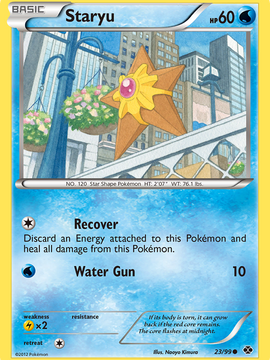 Staryu (23/99) [Black & White: Next Destinies]