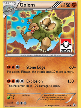 Golem (47/106) [XY: Flashfire]