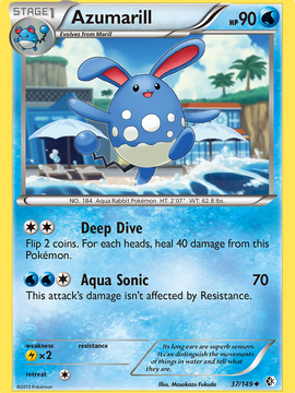 Azumarill (37/149) [Black & White: Boundaries Crossed]