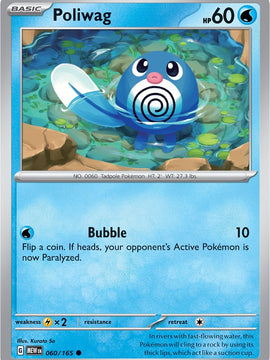 Poliwag (060/165) [Scarlet & Violet: 151]