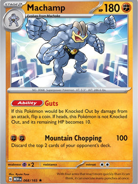 Machamp (068/165) [Scarlet & Violet: 151]