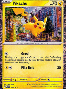 Pikachu (006/015) [McDonald's Promos: 2023 Collection]