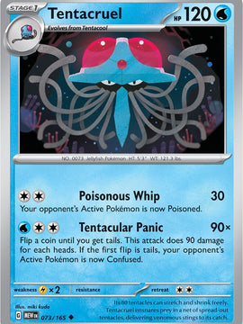 Tentacruel (073/165) [Scarlet & Violet: 151]