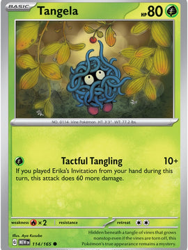 Tangela (114/165) [Scarlet & Violet: 151]