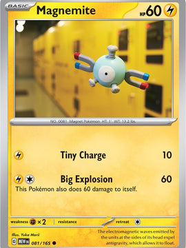 Magnemite (081/165) [Scarlet & Violet: 151]