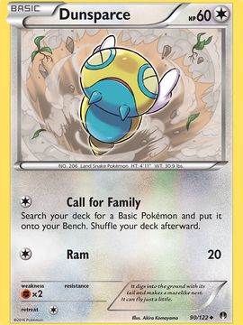 Dunsparce (90/122) [XY: BREAKpoint]