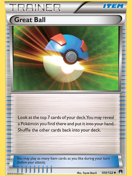 Great Ball (100/122) [XY: BREAKpoint]