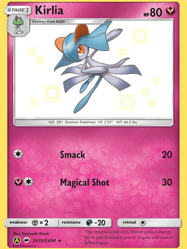 Kirlia (SV35/SV94) [Sun & Moon: Hidden Fates - Shiny Vault]