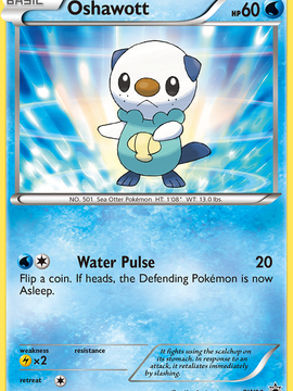 Oshawott (BW03) [Black & White: Black Star Promos]