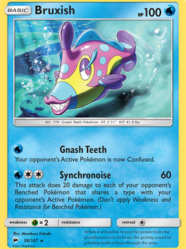 Bruxish (38/147) [Sun & Moon: Burning Shadows]