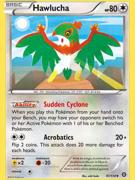 Hawlucha (97/114) [XY: Steam Siege]