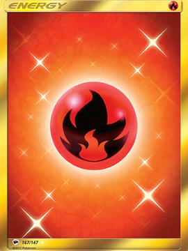 Fire Energy (167/147) [Sun & Moon: Burning Shadows]